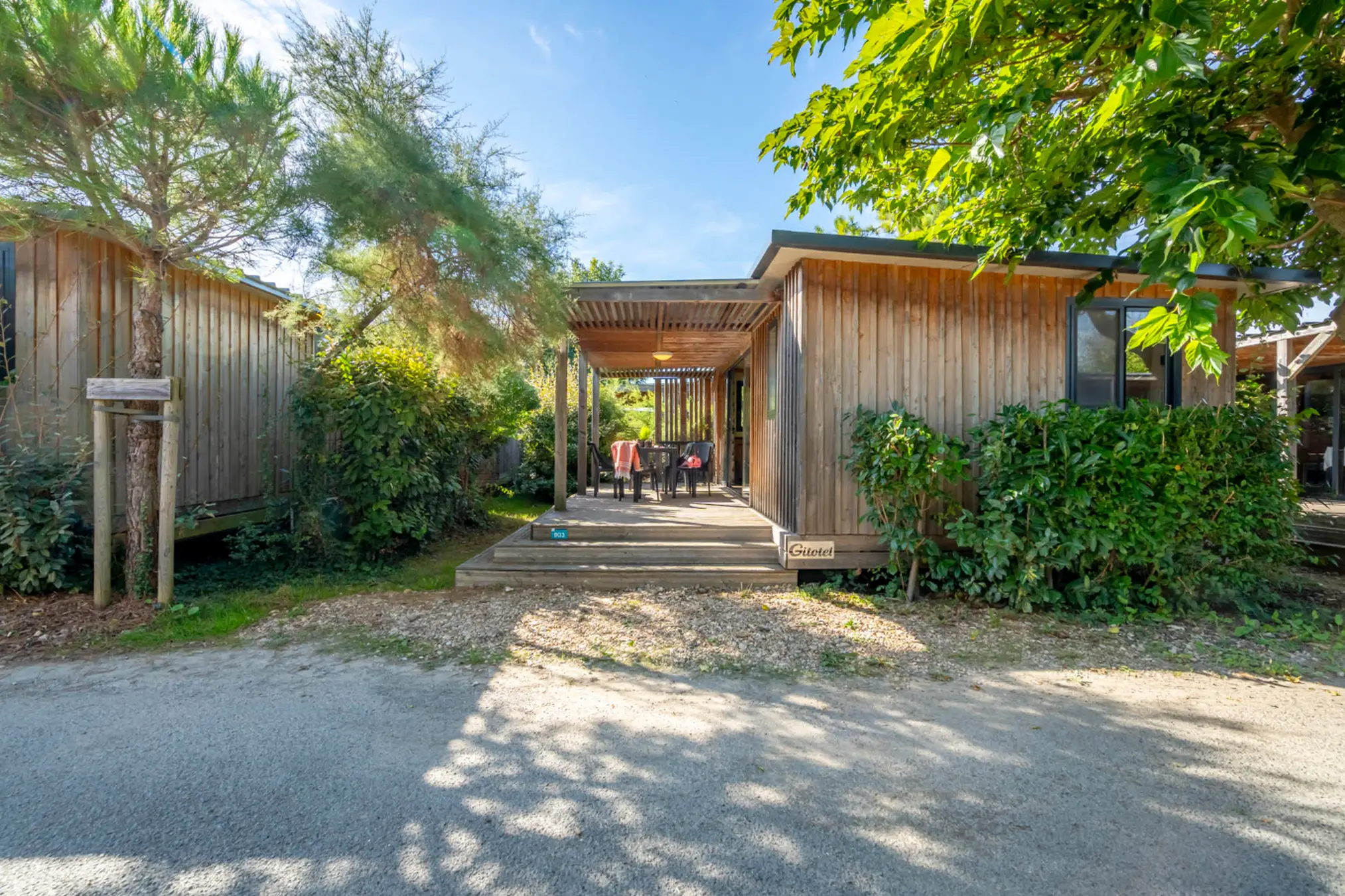 chalet camping à la corniche à la rochelle