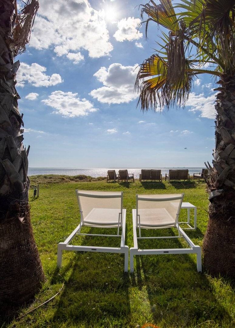 vue mer villa camping à la corniche la rochelle